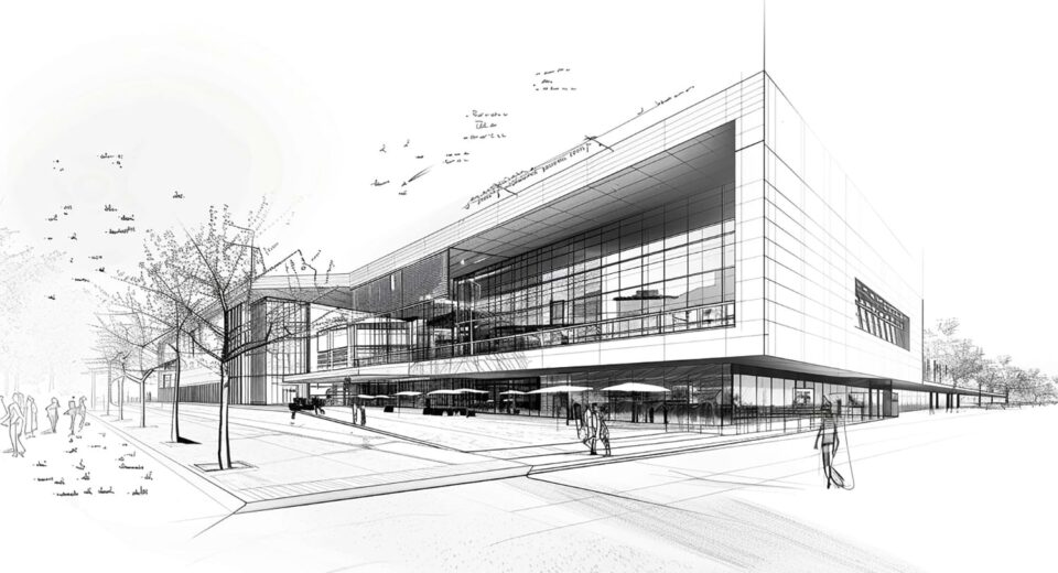 rysunek architektoniczny kraków
